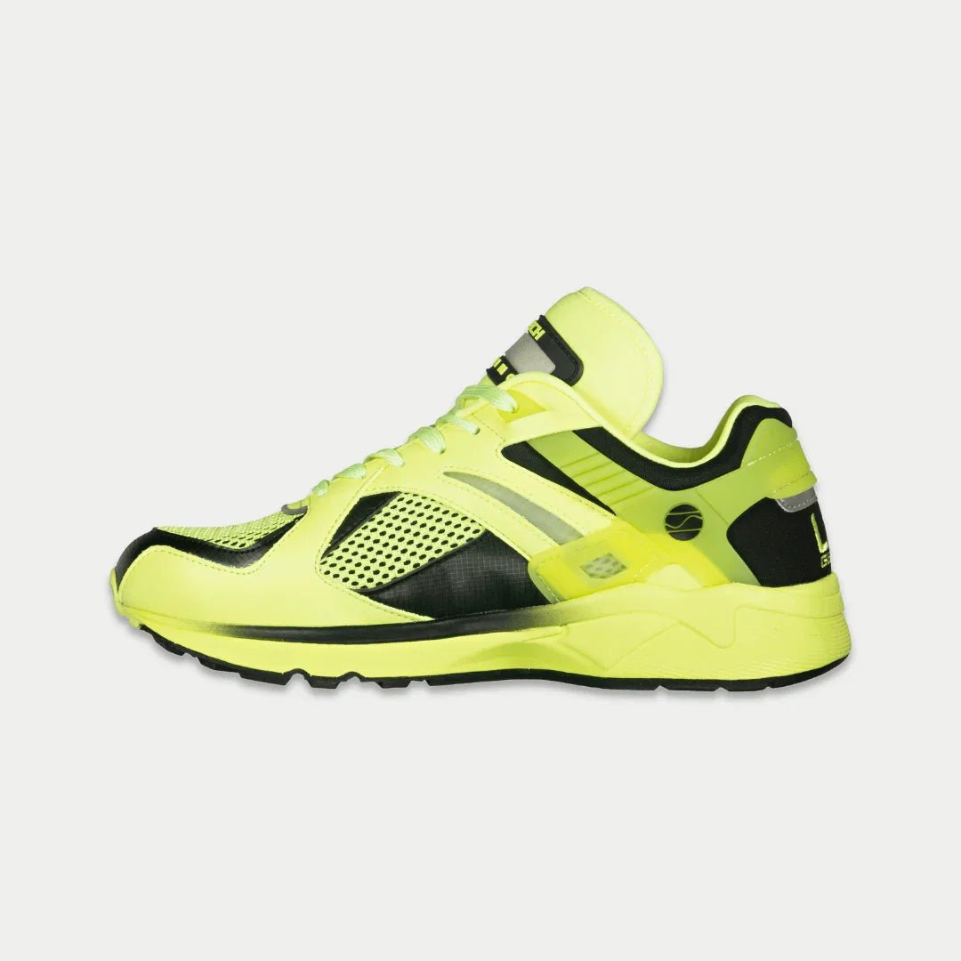 LA Gear Women's Light - Up x Glow Lowtop | Neon Yellow x Black - TLW Shoes