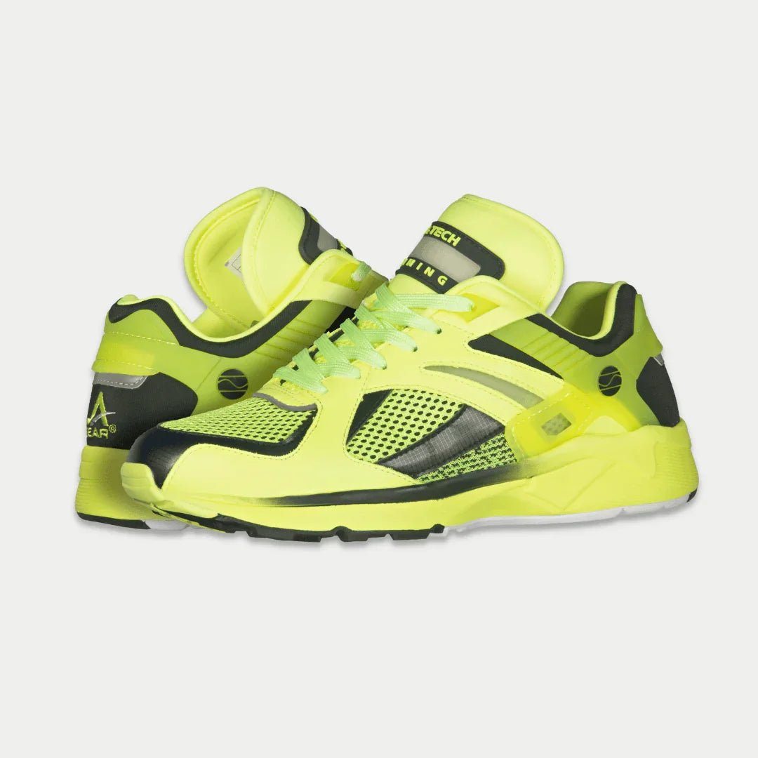 LA Gear Women's Light - Up x Glow Lowtop | Neon Yellow x Black - TLW Shoes