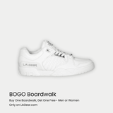 LA Gear Men’s Boardwalk Lowtop | White - TLW Shoes