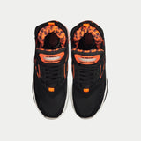 LA Gear Men's Turbo Light - Up Mid | Black x Neon Red - TLW Shoes