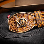 Marco Di Milano Iowa Belt Mustard Brown - TLW Shoes
