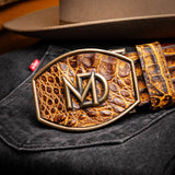 Marco Di Milano Iowa Belt Mustard Brown - TLW Shoes