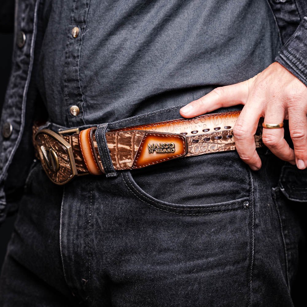 Montana Belt Stone Brown - TLW Shoes