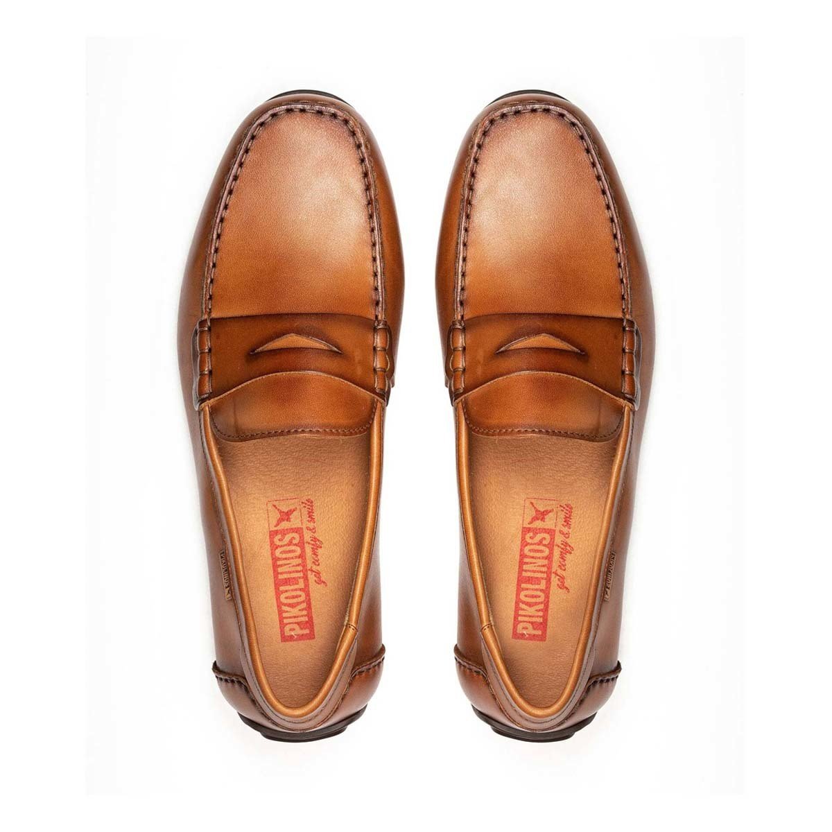 Pikolinos Conil M1s - 3190 Men's Loafers in Brandy - TLW Shoes