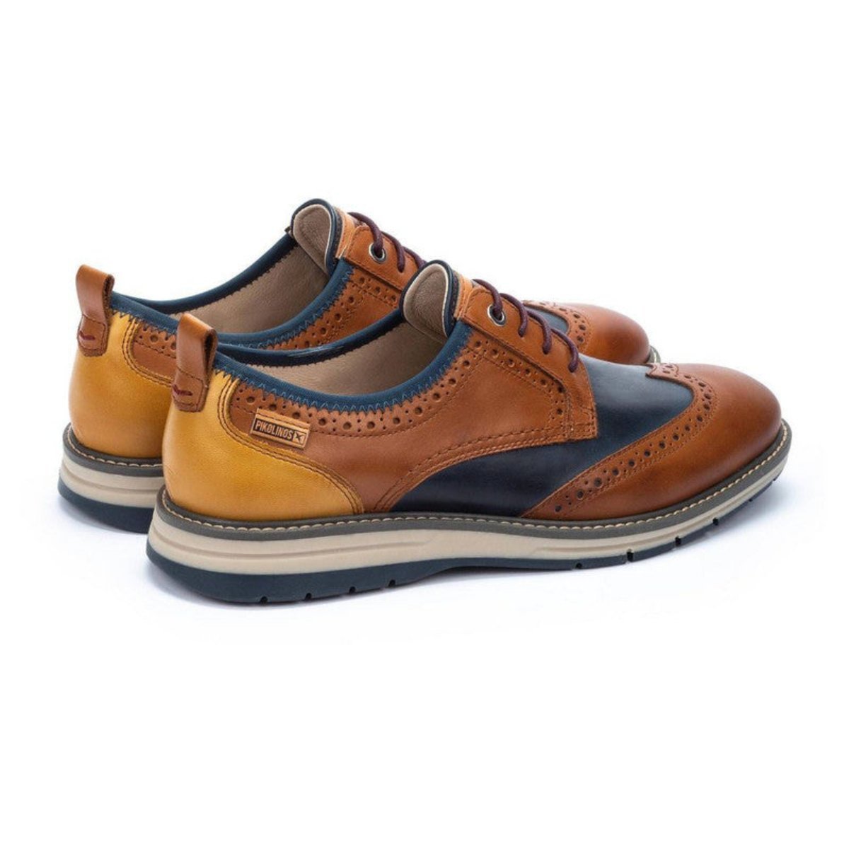 Pikolinos Canet M7v - 4137c1 Men's Lace - up Shoes in Brandy - TLW Shoes