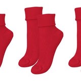 tittimitti® 100% Organic Combed Cotton Luxury Women's Socks 3 - Pack. Made in Italy. - TLW Shoes