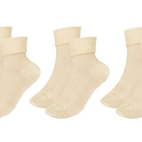 tittimitti® 100% Organic Combed Cotton Luxury Women's Socks 3 - Pack. Made in Italy. - TLW Shoes