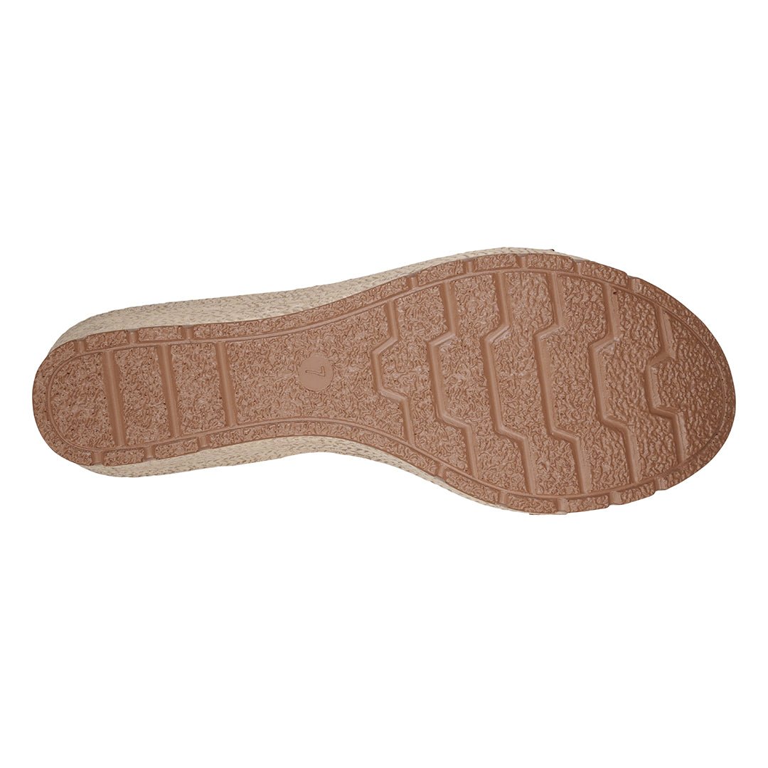 Monica Blush Espadrille Sandal - TLW Shoes