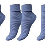 tittimitti® 100% Organic Combed Cotton Luxury Women's Socks 3 - Pack. Made in Italy. - TLW Shoes