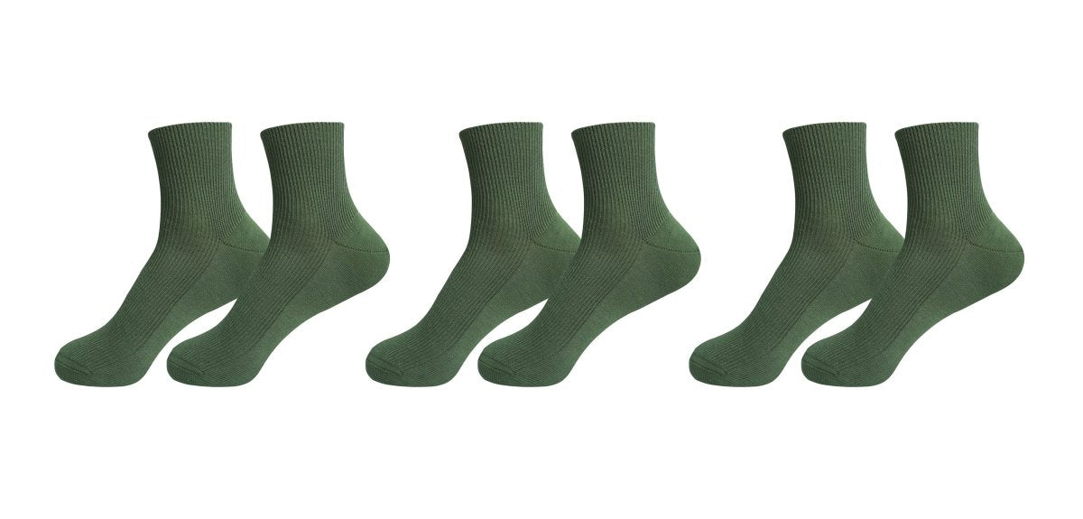 tittimitti® 100% Organic Combed Cotton Luxury Men's Socks. 3 Pairs. Made in Italy. - TLW Shoes