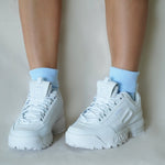 tittimitti® 100% Organic Combed Cotton Luxury Women's Socks 3 - Pack. Made in Italy. - TLW Shoes