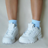 tittimitti® 100% Organic Combed Cotton Luxury Women's Socks 3 - Pack. Made in Italy. - TLW Shoes