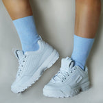 tittimitti® 100% Organic Combed Cotton Luxury Women's Socks 3 - Pack. Made in Italy. - TLW Shoes