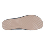 Women's Nessie Blue Flower Comfort Sandals - TLW Shoes