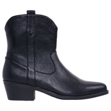 Women's Qakley Black Bootie - TLW Shoes