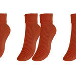 tittimitti® 100% Organic Combed Cotton Luxury Women's Socks 3 - Pack. Made in Italy. - TLW Shoes