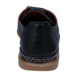 Oscar Black Hidden Lace Perforated Leather Sneakers - TLW Shoes