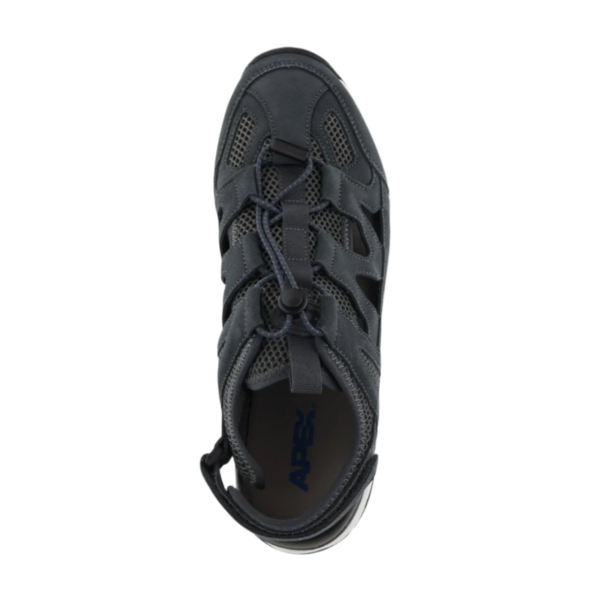 Apex P2160M Men's Closed Toe Sandal In Dark Grey - TLW Shoes