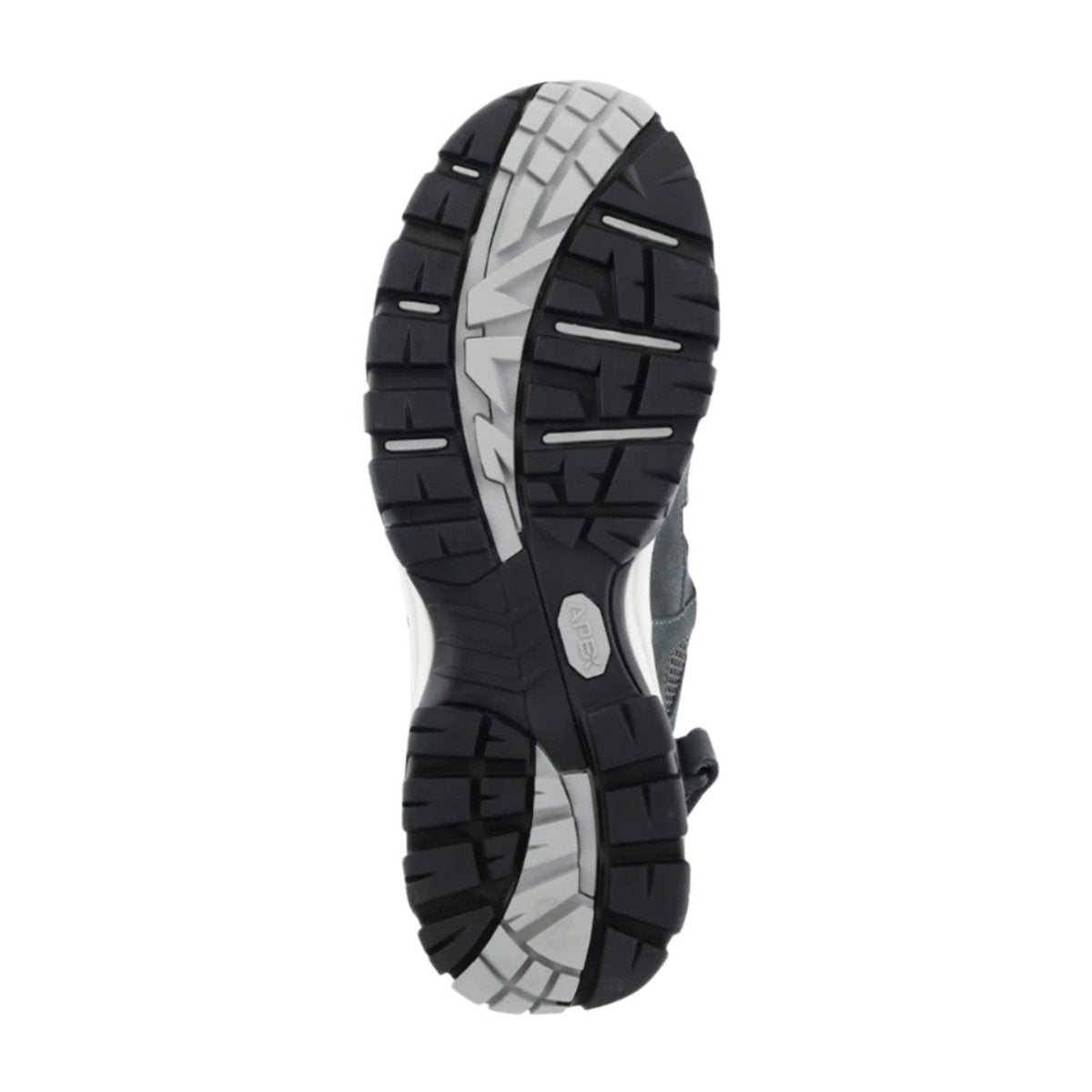 Apex P2160M Men's Closed Toe Sandal In Dark Grey - TLW Shoes