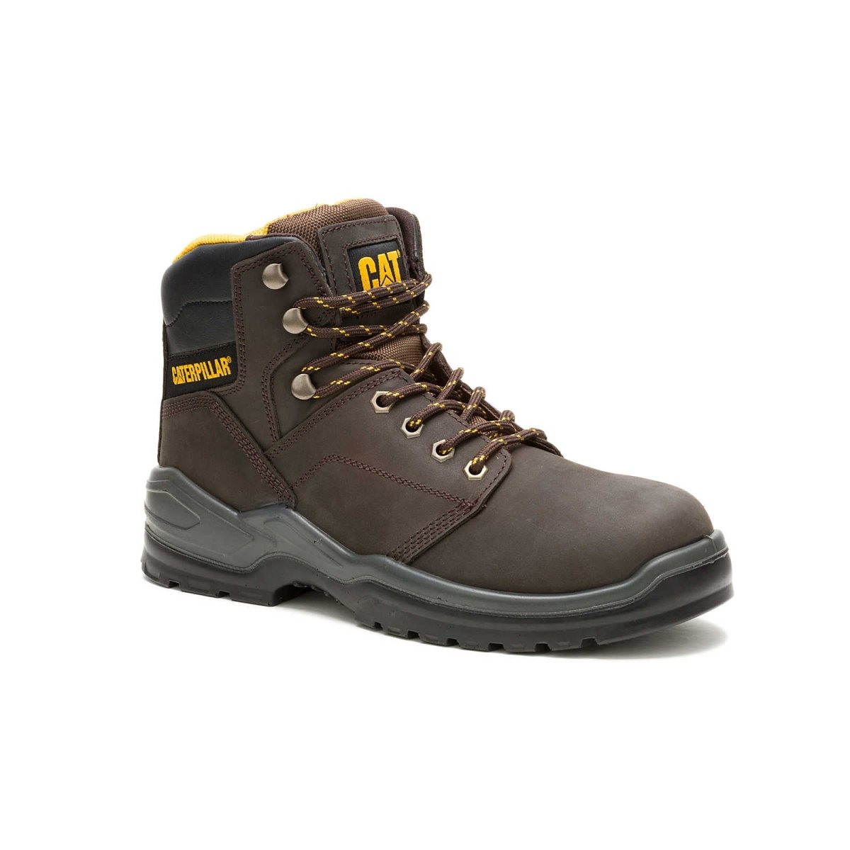 Caterpillar Striver Men's Soft Toe Work Boot (P51088) In Brown - TLW Shoes