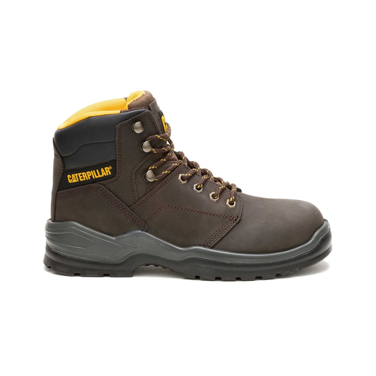 Caterpillar Striver Men's Soft Toe Work Boot (P51088) In Brown - TLW Shoes