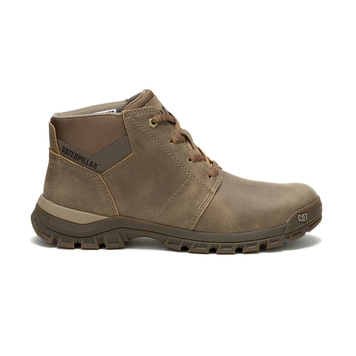 Caterpillar Threshold Men's Soft Toe Chukka Work Boot (P725956) In Beaned - TLW Shoes