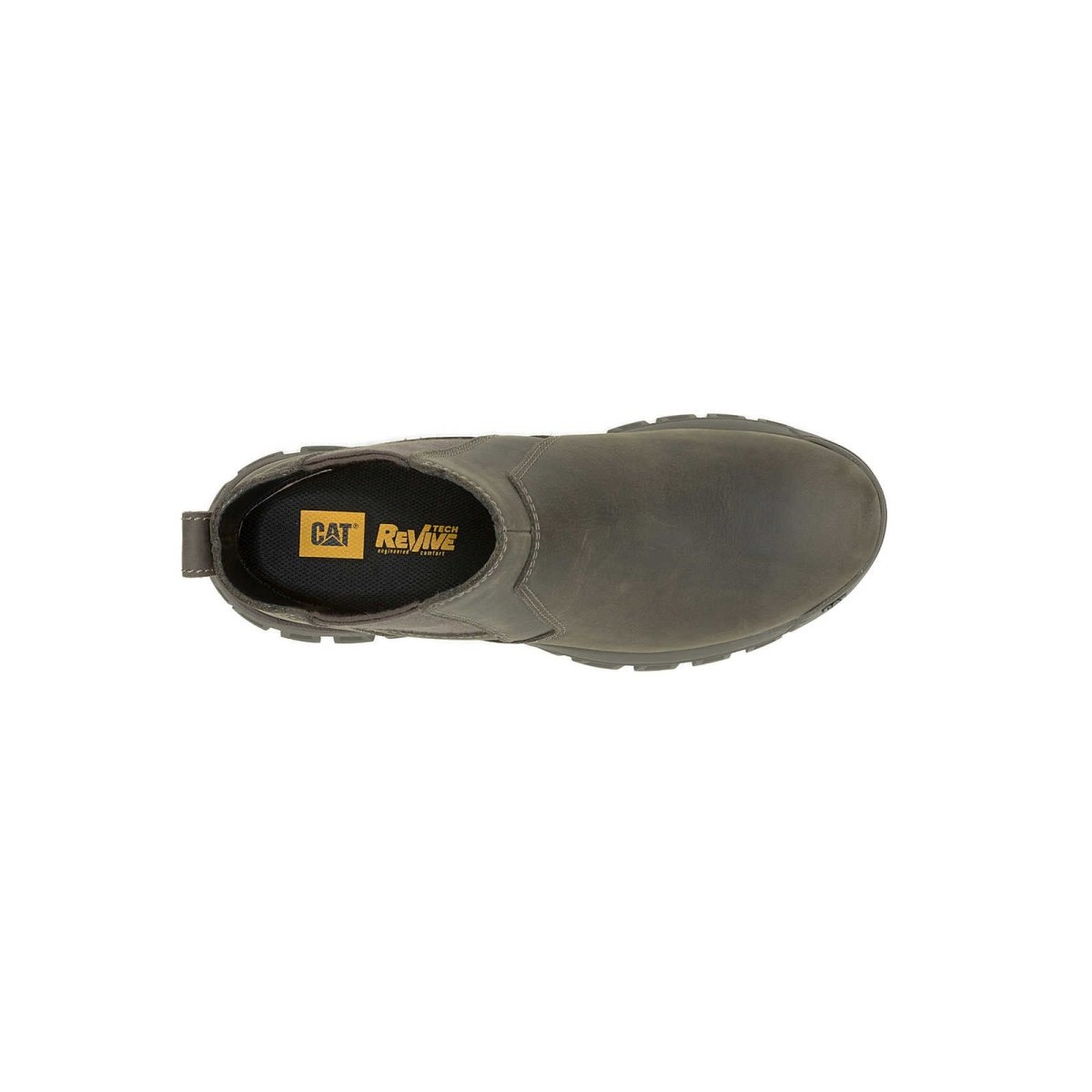 Caterpillar Threshold Men's Chelsea Leather Work Boot (P726056) In Bungee Cord - TLW Shoes