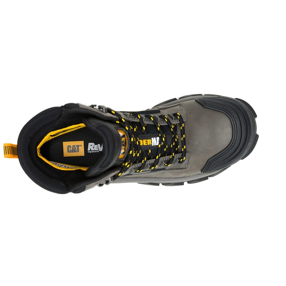 Caterpillar Invader Men's Waterproof Composite Toe Work Boot (P91730) In Gargoyle - TLW Shoes