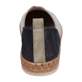 Paisley Tan Two Tone Suede Slip on Flats - TLW Shoes