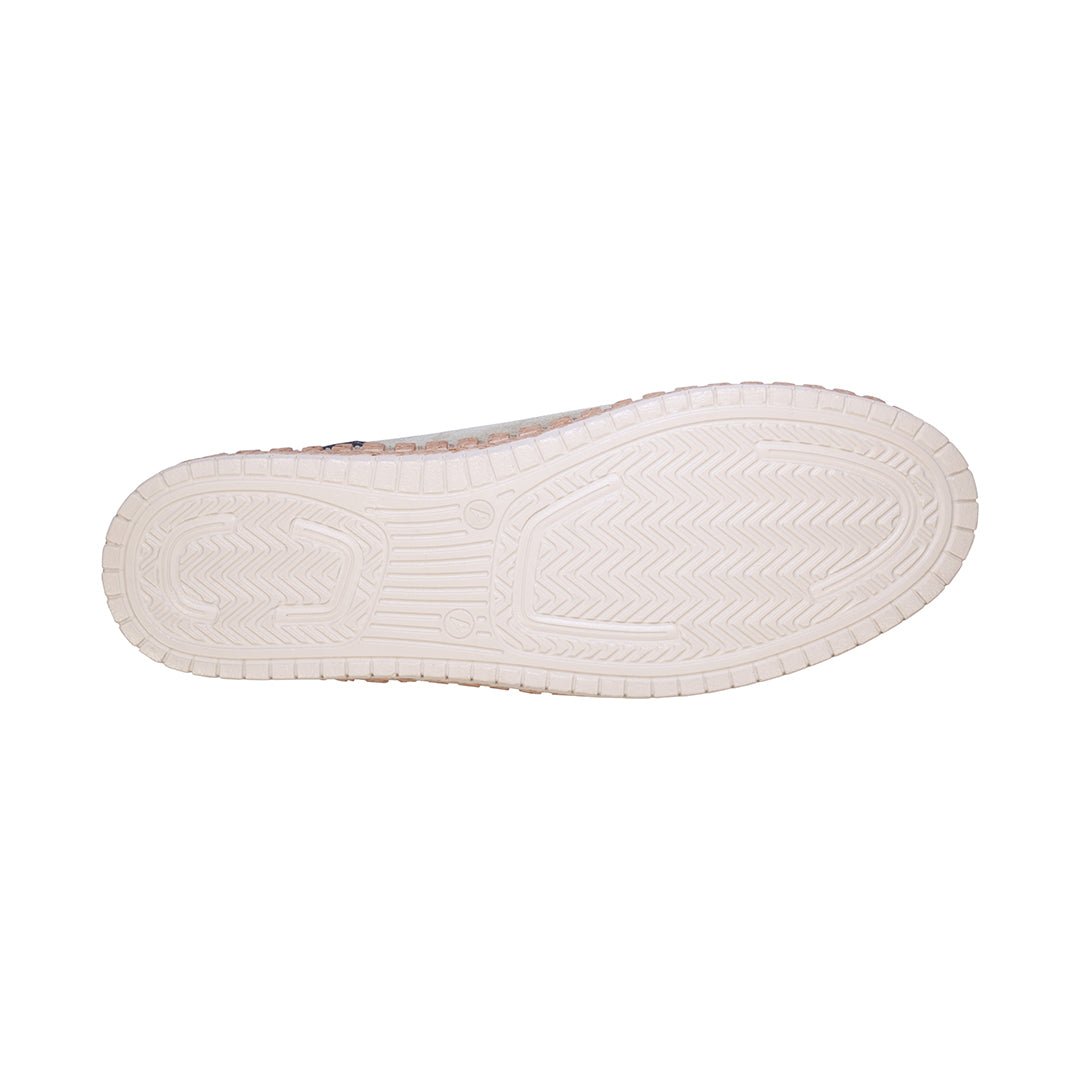 Paisley Tan Two Tone Suede Slip on Flats - TLW Shoes