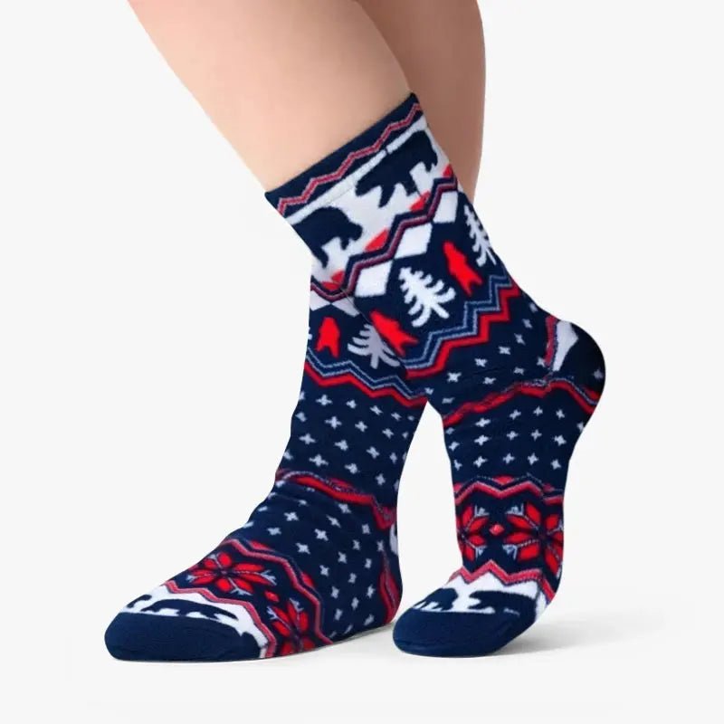 Polar Feet Fleece Socks - Polar Bear - TLW Shoes
