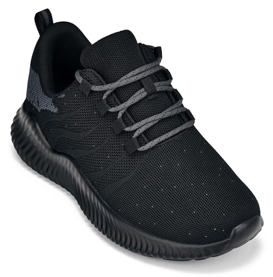 CALTO - Q216 - 2.8 Inches Taller (Black/Grey) - Ultra Lightweight - TLW Shoes