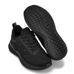 CALTO - Q220 - 2.6 Inches Taller (Noir/Cement) - Lightweight Sporty Sneakers - TLW Shoes