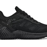 CALTO - Q220 - 2.6 Inches Taller (Noir/Cement) - Lightweight Sporty Sneakers - TLW Shoes