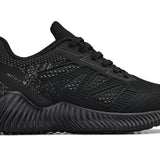 CALTO - Q220 - 2.6 Inches Taller (Noir/Cement) - Lightweight Sporty Sneakers - TLW Shoes