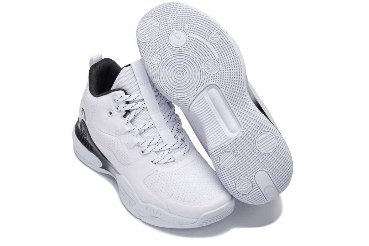 CALTO - Q394 - 3 Inches Taller (White/Black) - Basketball High - Top Sneakers - TLW Shoes