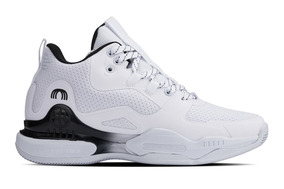 CALTO - Q394 - 3 Inches Taller (White/Black) - Basketball High - Top Sneakers - TLW Shoes