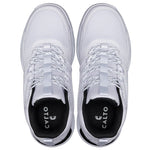 CALTO - Q394 - 3 Inches Taller (White/Black) - Basketball High - Top Sneakers - TLW Shoes