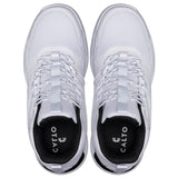 CALTO - Q394 - 3 Inches Taller (White/Black) - Basketball High - Top Sneakers - TLW Shoes
