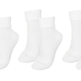 tittimitti® 100% Organic Combed Cotton Luxury Women's Socks 3 - Pack. Made in Italy. - TLW Shoes