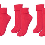 tittimitti® 100% Organic Combed Cotton Luxury Women's Socks 3 - Pack. Made in Italy. - TLW Shoes