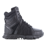 Reebok Work 8" Trailgrip Tactical Boot With Side Zipper Men's Composite Toe Rb3463 In Black - TLW Shoes