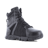 Reebok Work 8" Trailgrip Tactical Boot With Side Zipper Men's Composite Toe Rb3463 In Black - TLW Shoes