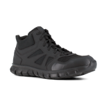 Reebok Work Sublite Cushion Tactical RB805 Women's Tactical Mid - Cut in Black - TLW Shoes