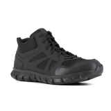 Reebok Work Sublite Cushion Tactical RB805 Women's Tactical Mid - Cut in Black - TLW Shoes