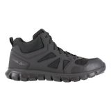 Reebok Work Sublite Cushion Tactical RB805 Women's Tactical Mid - Cut in Black - TLW Shoes