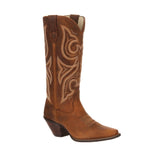 Durango Crush Women's Tan Jealousy Western Boots Rd3514 In Distressed Cognac - TLW Shoes