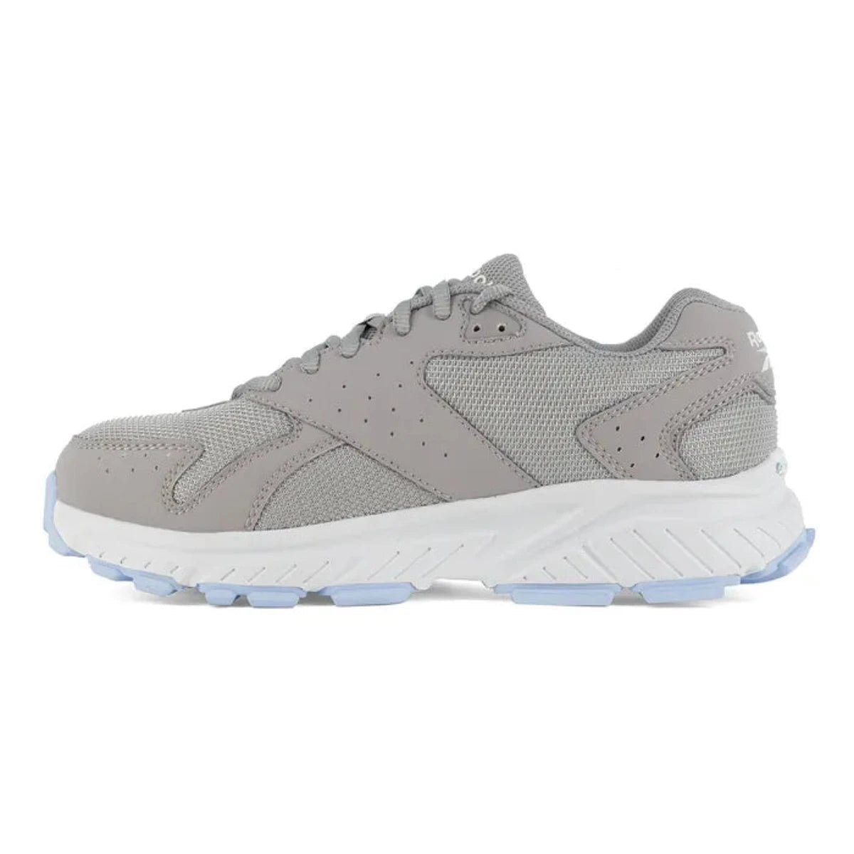 Reebok Women's RB362 Steel Toe EH Athletic Work Shoe in Grey Powder Blue - TLW Shoes