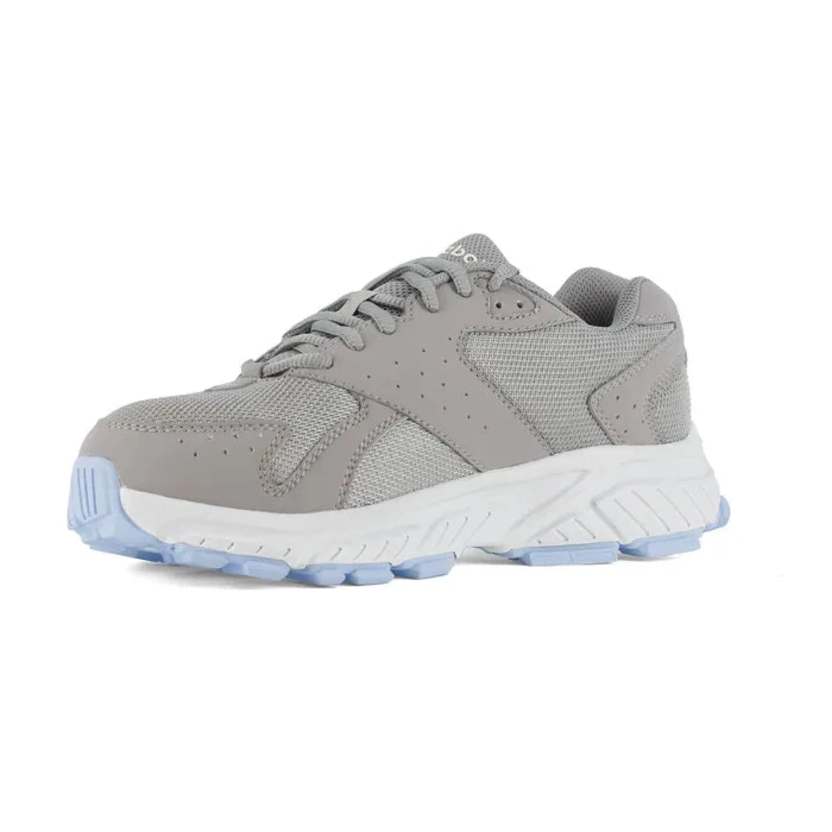 Reebok Women's RB362 Steel Toe EH Athletic Work Shoe in Grey Powder Blue - TLW Shoes