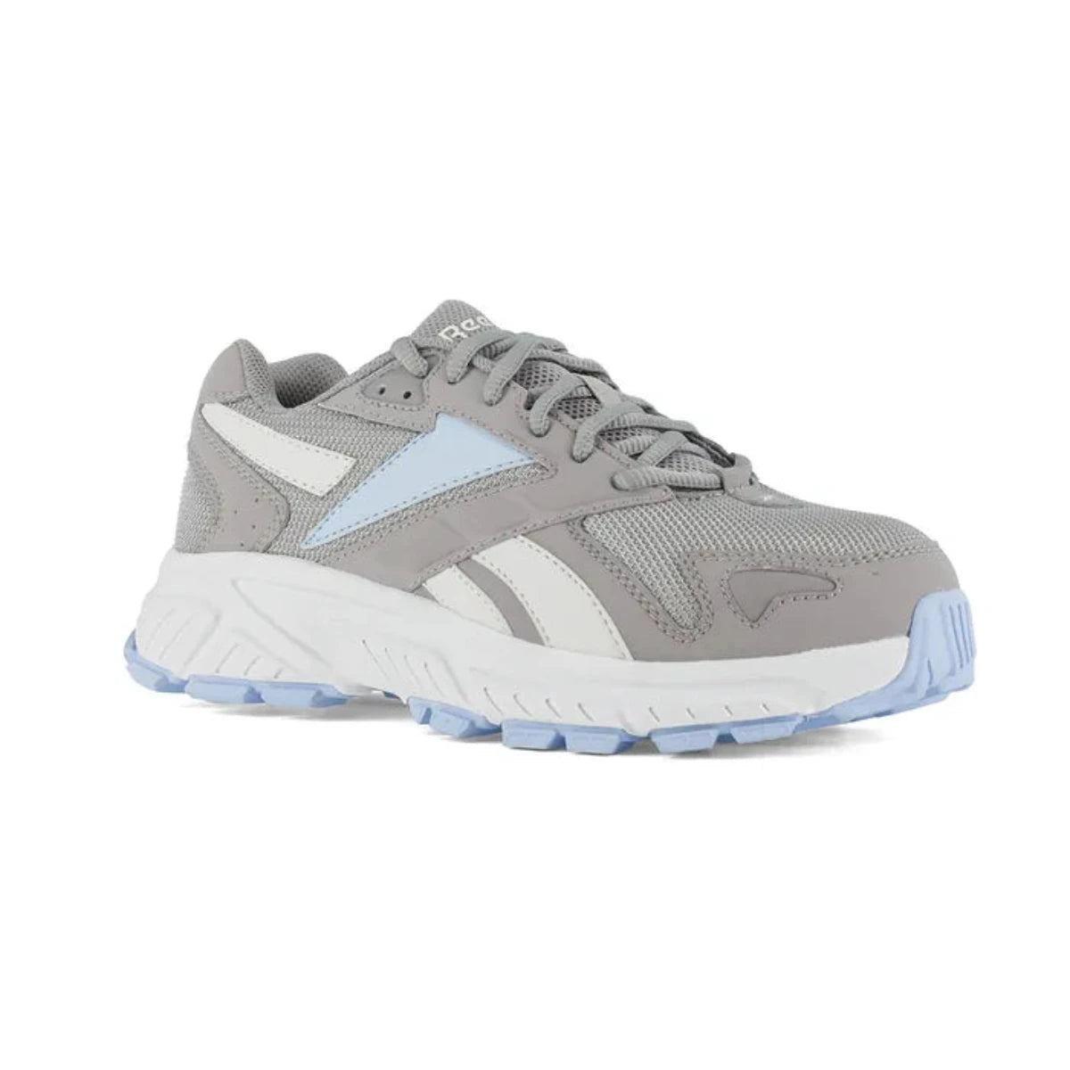 Reebok Women's RB362 Steel Toe EH Athletic Work Shoe in Grey Powder Blue - TLW Shoes